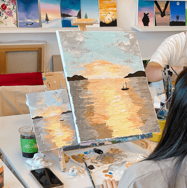 Korean theme painting class