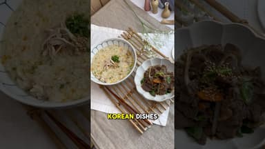One-day korean cooking class!