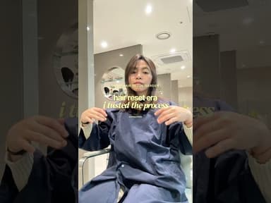 Hair Reset with Juno Hair Garden Seoul