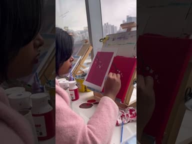 Painting, Music & Peace of Mind 🎨 | My Art Therapy Journey in Korea