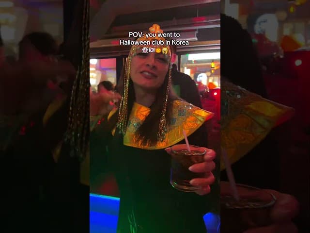 Halloween Itaewon bar and club trip