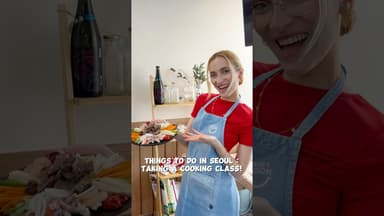Cooking class in Seoul Gangnam!