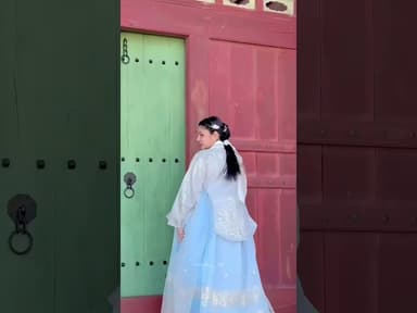 [Haewadal hanbok X Noopur]Bollywood Meets K-Drama in Hanbok 👑✨ | Gyeongbokgung Free Entry Hack!