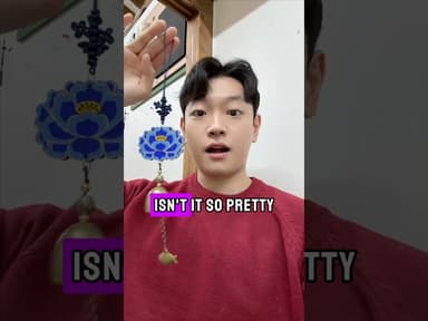 DIY Dancheong Wind Chime in Seoul🇰🇷