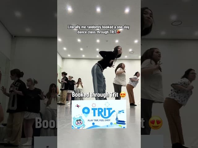 One day dance class with Trit