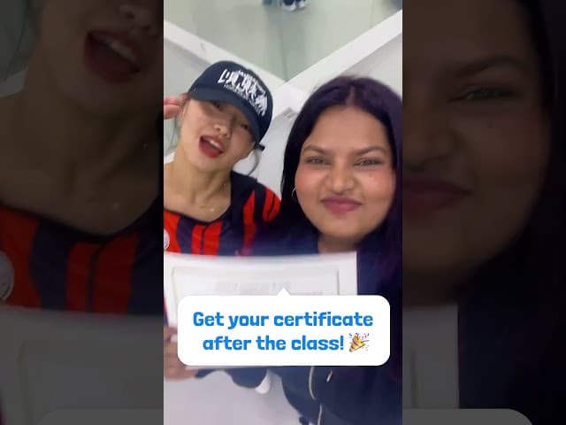 Everyone can join — K-pop dance class 😆🕺 Real K-Pop Dance