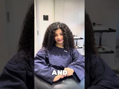 Straightening curly hair in Korea