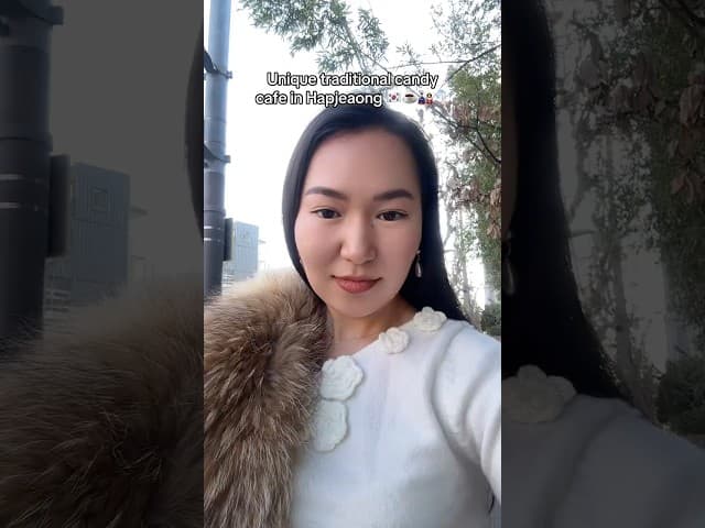 Cute cafe in Hapjeong Seoul